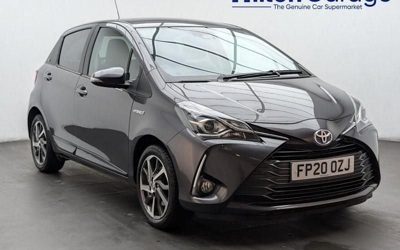 Grey Used 2020 Toyota Yaris Hybrid Hatchback | £12,150 (Good price) - Image 1/4