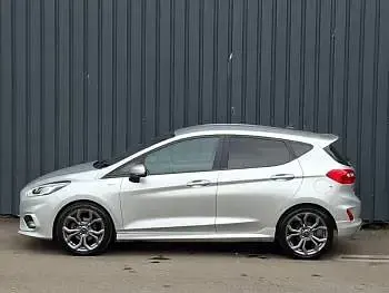 Used Ford Fiesta ST-Line 125 HP (91 kW) 2021 Silver Hatchback