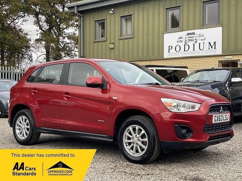 Red Used 2013 Mitsubishi ASX SUV | £6,490 (Good price) - Image 1/4