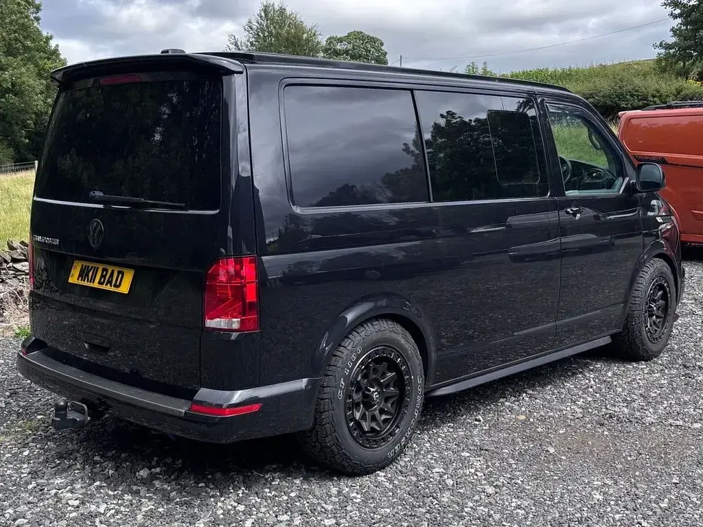 Used VW T6.1 Highline 201 HP (147 kW) 2021 Black Van