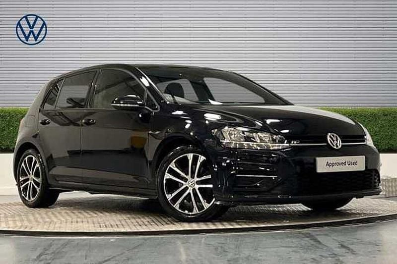 Used VW Golf VII R-line 150 HP (110 kW) 2019 Black Hatchback