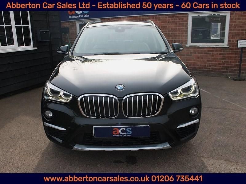 Used BMW X1 Sport Line 192 HP (141 kW) 2018 Black SUV