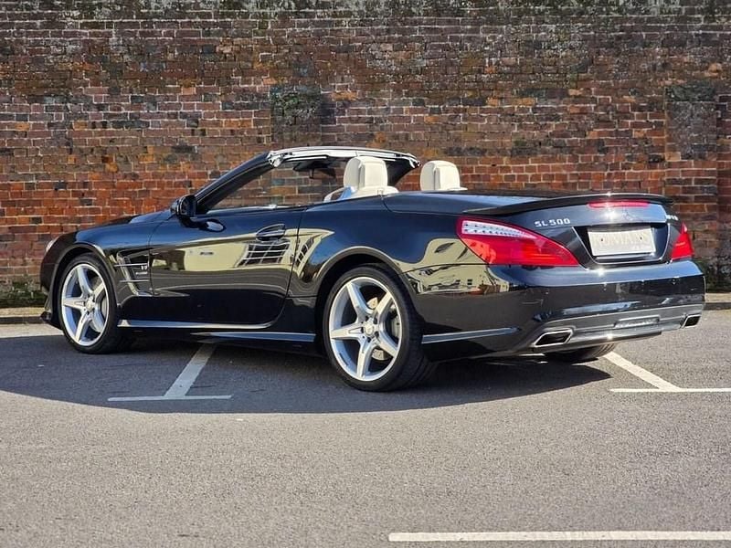 Used Mercedes SL500 AMG 435 HP (319 kW) 2014 Black Cabriolet