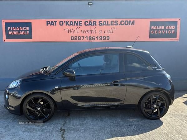 Black Used 2017 Vauxhall Adam Hatchback | £6,750 (Fair price) - Image 1/4