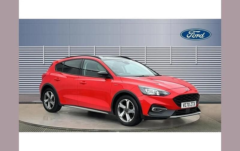 Red Used 2021 Ford Focus Active Hatchback | £11,775 (Super price) - Image 1/4