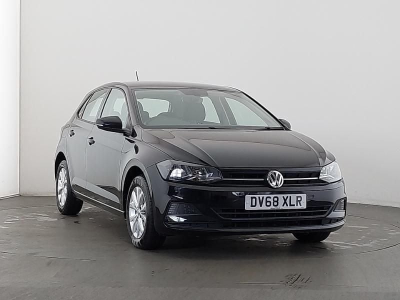 Black Used 2018 VW Polo SE Hatchback | £11,298 (Expensive) - Image 1/4