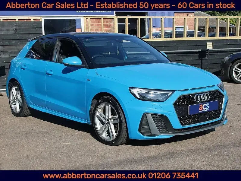 Used Audi A1 S-Line 2019 Blue SUV