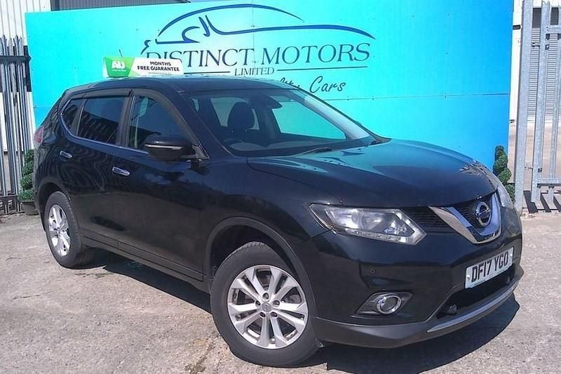 Black Used 2017 Nissan X-Trail Acenta SUV | £9,289 (Good price) - Image 1/1