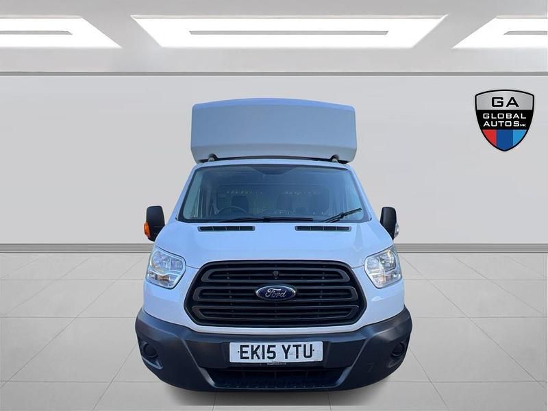 Used Ford Transit 125 HP (91 kW) 2015 White Cabriolet