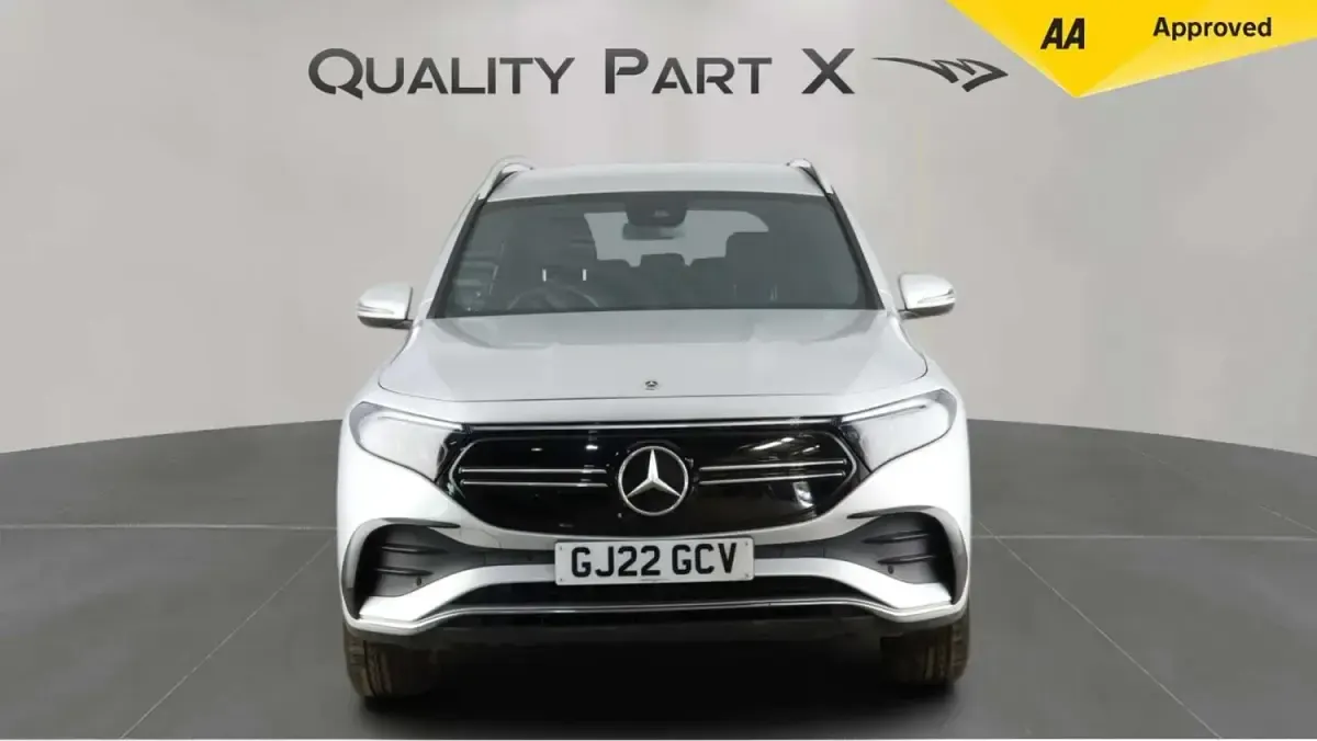 Used Mercedes EQB350 AMG line 214 kW (292 HP) 2022 Silver SUV