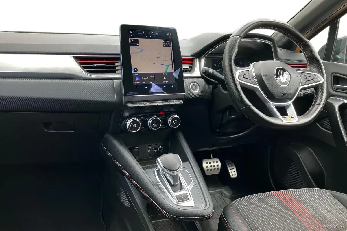 Used Renault Captur R.S. 143 HP (105 kW) 2021 Orange/black SUV