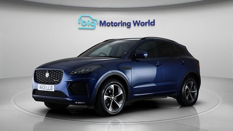Used Jaguar E-Pace R-Dynamic 305 HP (224 kW) 2021 Blue SUV