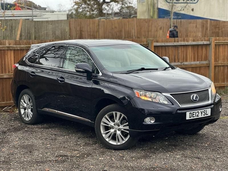 Black Used 2012 Lexus RX450h SUV | £8,899 (Good price) - Image 1/4