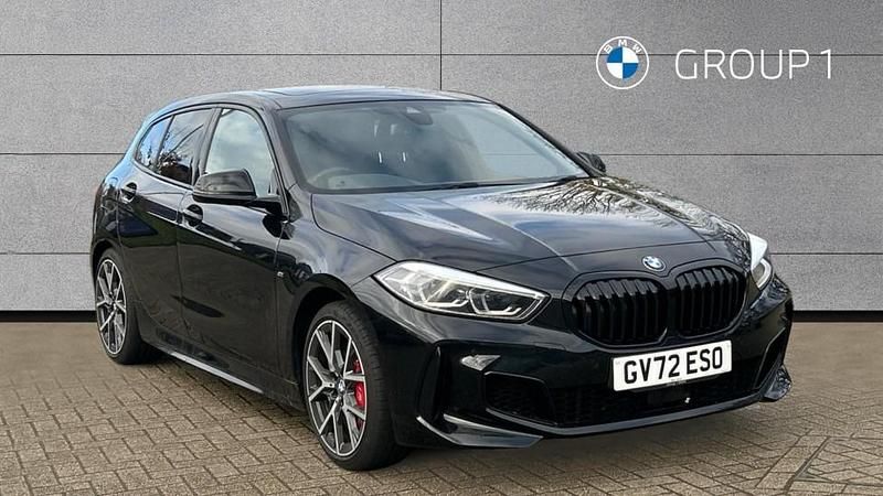 Black Used 2022 BMW 128 Comfort Edition Hatchback | £25,995 (Fair price) - Image 1/4