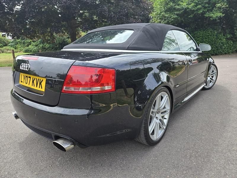 Used Audi RS4 414 HP (304 kW) 2007 Black Cabriolet