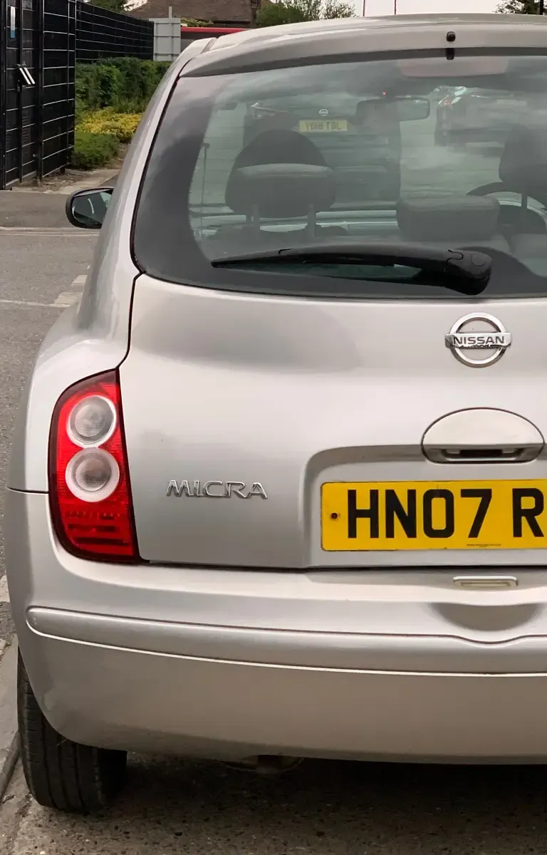 Używany Nissan Micra 80 KM (58 kW) 2007 Srebrny Hatchback