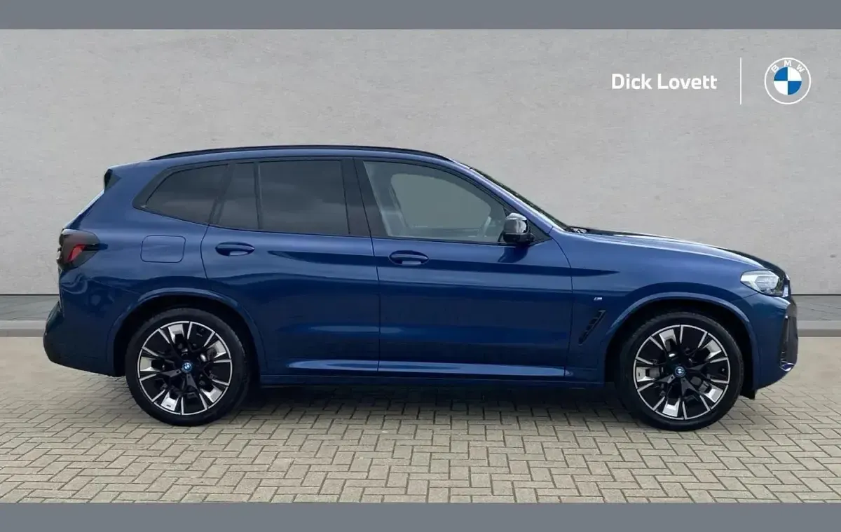 Used BMW iX3 M Sport 210 kW (286 HP) 2022 Phytonic blue SUV