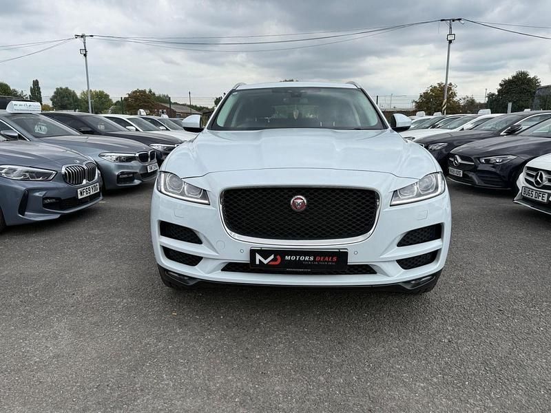 Used Jaguar F-Pace Portfolio 2018 White SUV