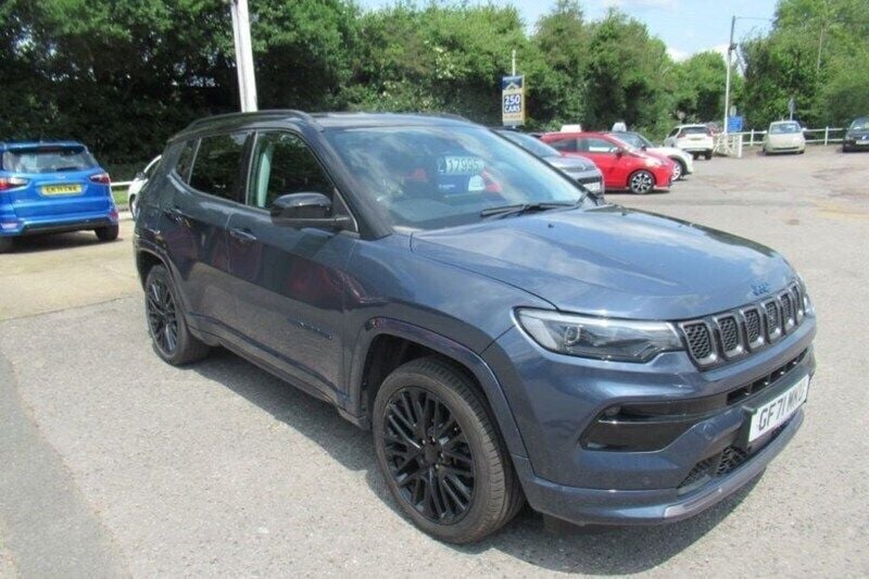 Blue/black Used 2022 Jeep Compass SUV | £17,995 (Good price) - Image 1/1