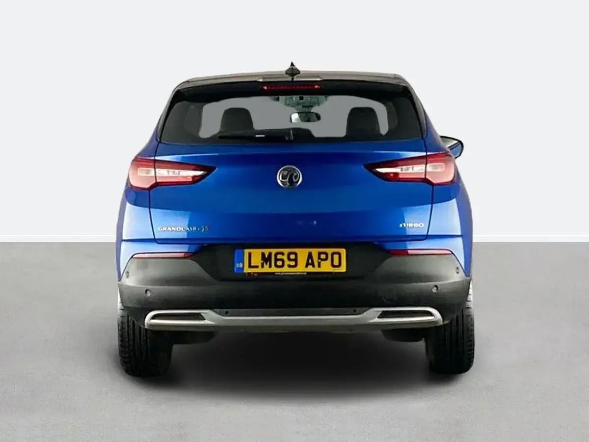 Used Vauxhall Grandland X Sport 130 HP (95 kW) 2019 Blue SUV