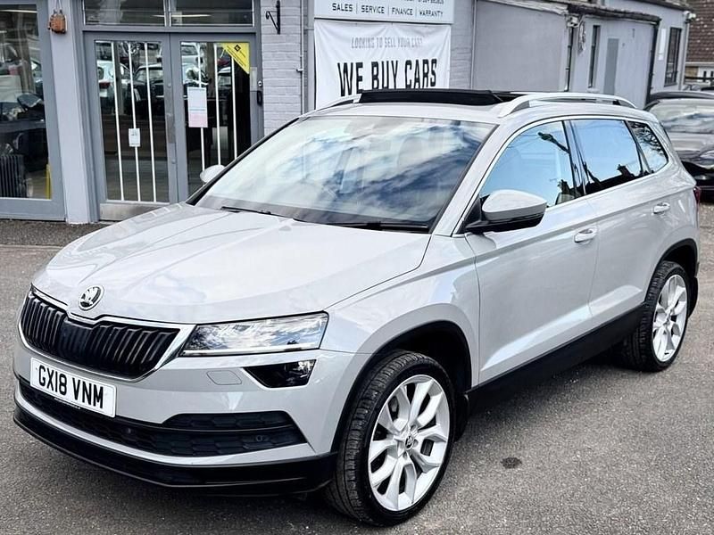 Used Skoda Karoq 150 HP (110 kW) 2018 Grey SUV