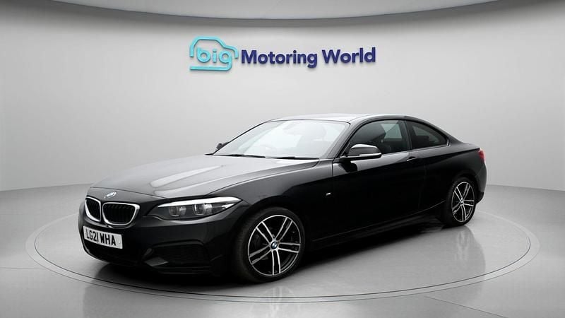 Used BMW 218 M Sport 136 HP (100 kW) 2021 Black Coupe