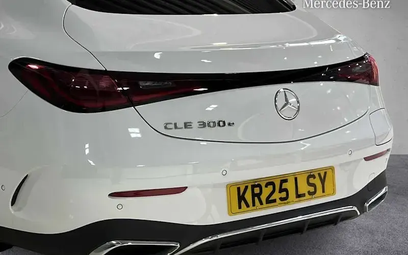 Used Mercedes E300 AMG line 313 HP (230 kW) 2025 White Coupe
