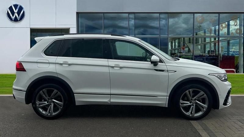 Used VW Tiguan R-line Edition 150 HP (110 kW) 2023 Pure white SUV