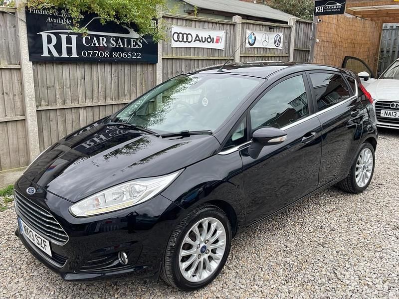 Black Used 2013 Ford Fiesta Titanium X Hatchback | £5,099 (Fair price) - Image 1/3
