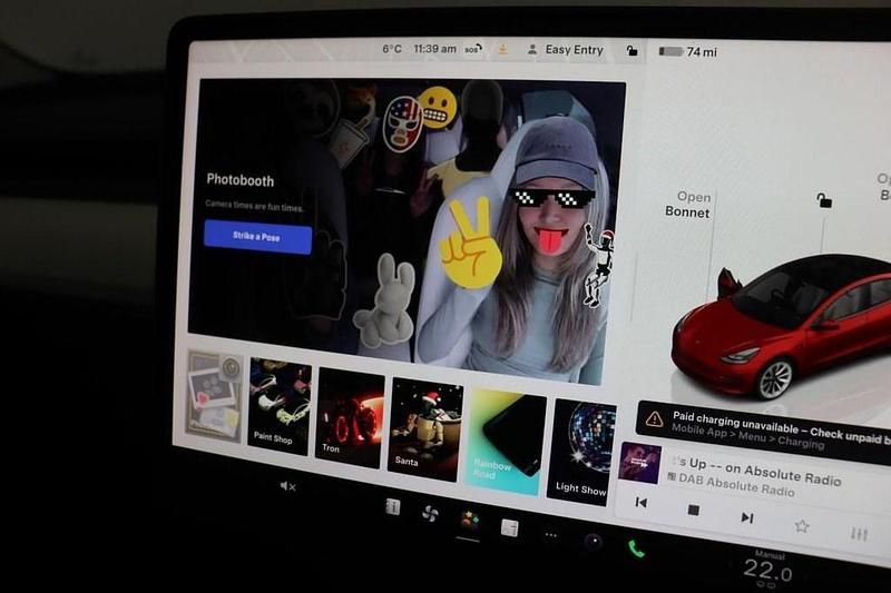 Used Tesla Model 3 Long Range AWD 366 kW (498 HP) 2022 Red Sedan