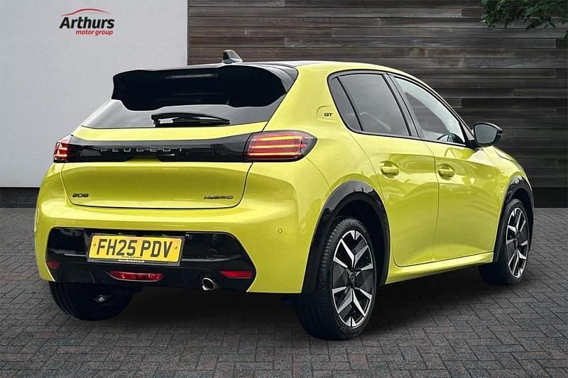 Used Peugeot 208 GT 108 HP (79 kW) 2025 Yellow Hatchback