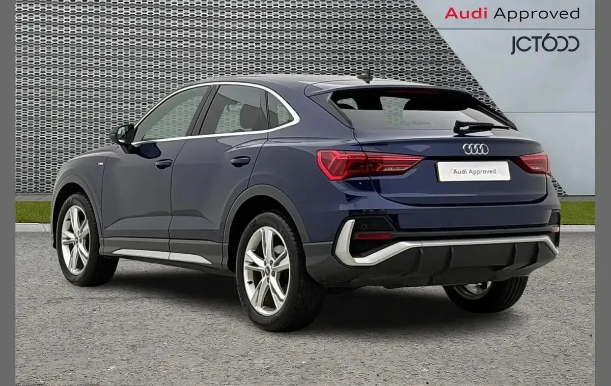 Used Audi Q3 S-Line 150 HP (110 kW) 2022 Blue SUV
