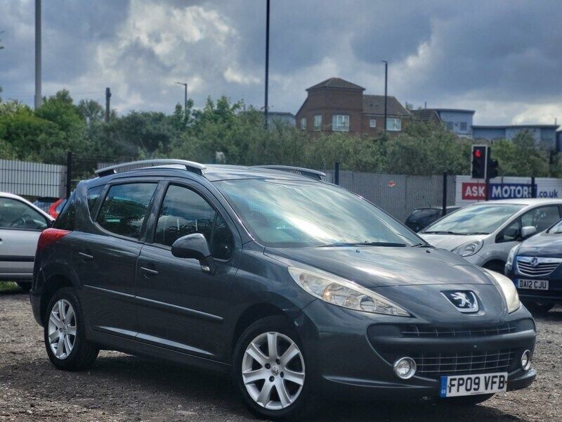 Grey Used 2009 Peugeot 207 Sport Estate | £1,695 (Fair price) - Image 1/4