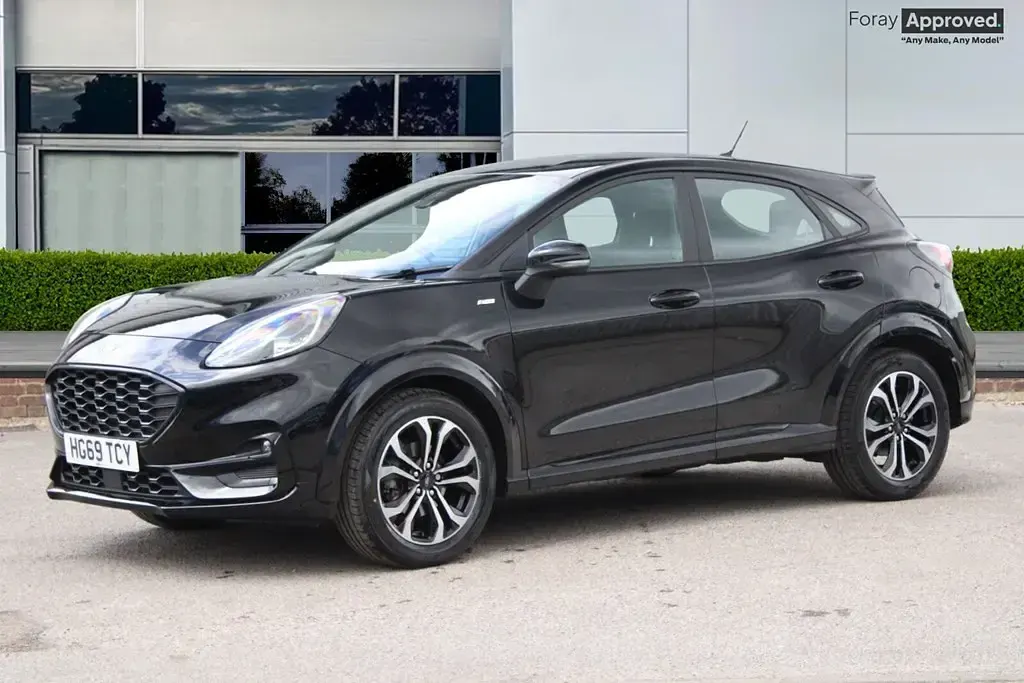 Used Ford Puma ST-Line 123 HP (90 kW) 2020 Black Coupe