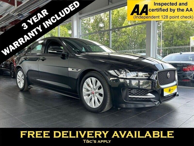 Black Used 2018 Jaguar XE R-Sport Sedan | £14,595 (Fair price) - Image 1/2