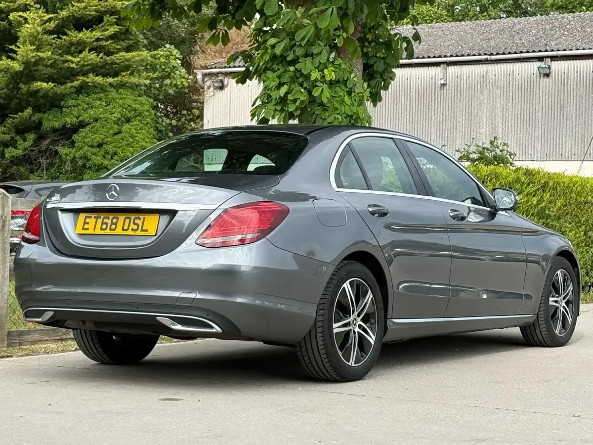 Used Mercedes C200 2018 Grey Sedan
