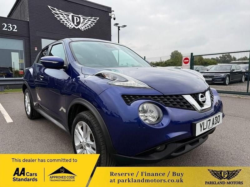 Blue Used 2017 Nissan Juke N-Connecta SUV | £7,795 (Fair price) - Image 1/4