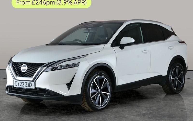 Used Nissan Qashqai Tekna 158 HP (116 kW) 2022 White SUV