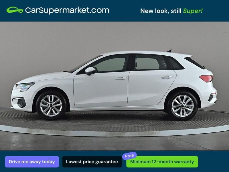 Used Audi A3 Advanced 110 HP (80 kW) 2023 White Sedan