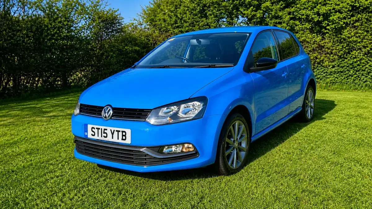 Used VW Polo Design 2015 Blue Hatchback