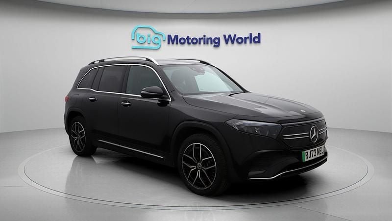 Black Used 2023 Mercedes EQB350 AMG line SUV | £27,900 (Fair price) - Image 1/4