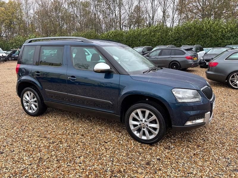 Blue Used 2017 Skoda Yeti SE Drive SUV | £13,500 (Fair price) - Image 1/4