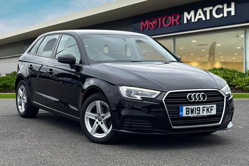 Used Audi A3 Comfort 2019 Black Sedan