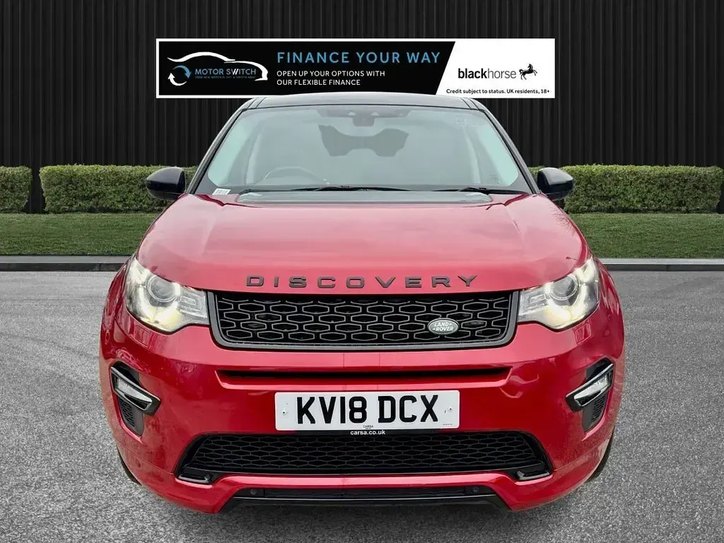 Used Land Rover Discovery Sport HSE Dynamic 240 HP (176 kW) 2018 Red SUV