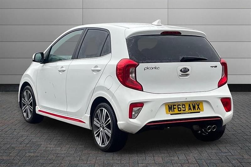 Used Kia Picanto GT-Line 83 HP (61 kW) 2019 White Hatchback