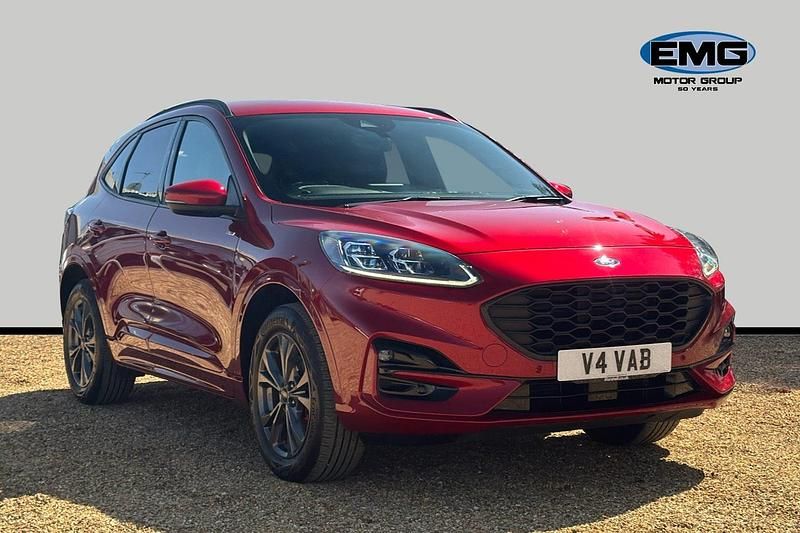 Red Used 2022 Ford Kuga ST-Line SUV | £20,245 (Good price) - Image 1/3
