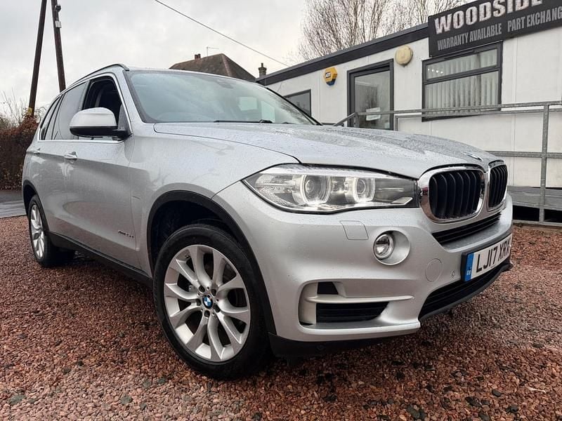 Silver Used 2017 BMW X5 Sport Line SUV | £13,995 (Good price) - Image 1/4