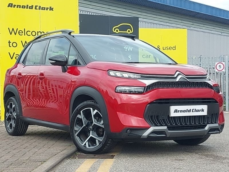 Red Used 2022 Citroën C3 Aircross Shine SUV | £11,498 (Fair price) - Image 1/4