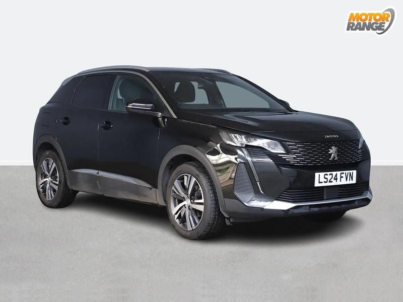 Black Used 2024 Peugeot 3008 Allure Hatchback | £18,595 (Fair price) - Image 1/4