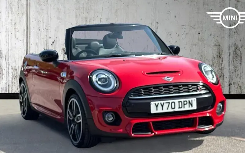 Used Mini Cooper S Cabriolet Sport 192 HP (141 kW) 2020 Red Cabriolet